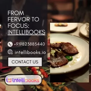 Elevate Your Eateries Introducing IntelliBooks