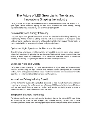 The Future of LED Grow Lights_ Trends and Innovations Shaping the Industry