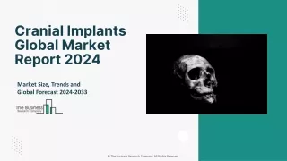 Global Cranial Implants Market Report By Size, Share And Forecast To 2024-2033