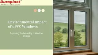 upvc windows manufacturer