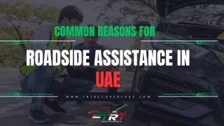 Common Reasons For Roadside Assistance In UAE