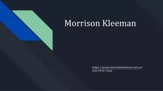 Morrsion kleeman