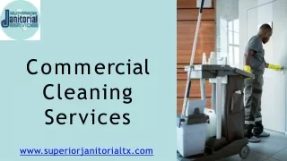 Commercial Cleaning Services