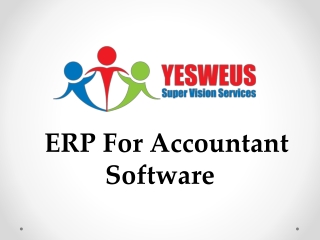 ERP For Accountant Software