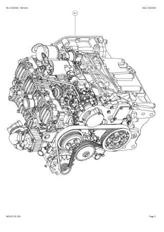 CLAAS NEXOS VE 200 TRACTOR Parts Catalogue Manual (SN A2500001-A2599999)