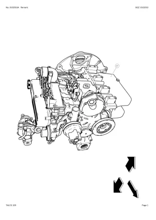 CLAAS TALOS 100 TRACTOR Parts Catalogue Manual (SN 2173010447-2173099999)