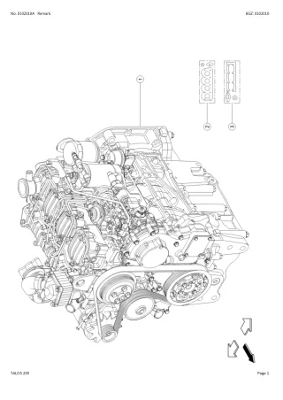 CLAAS TALOS 200 TRACTOR Parts Catalogue Manual (SN 2189010841-2189019999)