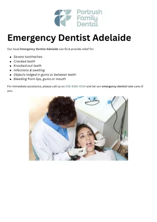 AHM Dentist Near Me Comprehensive Dental Care at Portrush Family Dental (1)