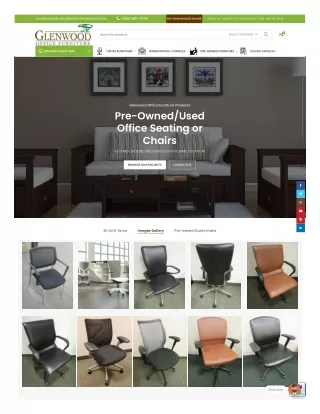 Upgrade Your Workspace with Quality Pre-Owned Office Chairs from Glenwood Office Furniture