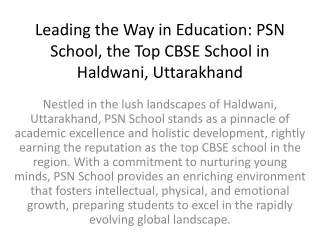 psn school ppt 8 ps