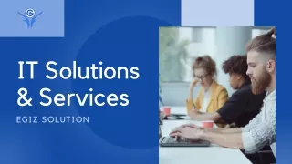 Best IT Solution Services | Top IT Solutions | Egiz Solution