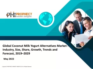 Sample Global Coconut Milk Yogurt Alternatives Market