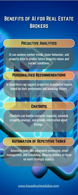 Benefits of AI for Real Estate Brokers