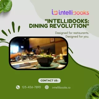 IntelliBooks Elevating Restaurant Success