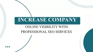 Unlock Online Success with Professional SEO Services in the USA