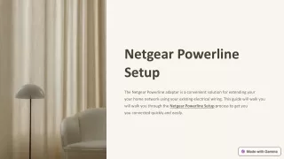 Netgear-Powerline-Setup