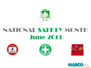 Celebrate National Safety Month with Promotional Products at