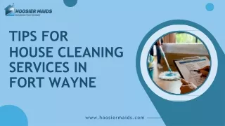 Fort Wayne House Cleaning Services