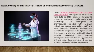 Rise of Artificial Intelligence in Drug Discovery