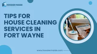 Fort Wayne House Cleaning Services