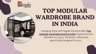 Top Modular Wardrobe Brand In India