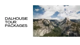 Explore Dalhousie package