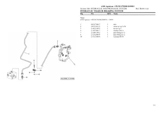 Deutz Fahr 6180 agrotron Tractor Parts Catalogue Manual Instant Download (SN wsxu270200ld50001 and up)