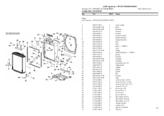 Deutz Fahr 6190 agrotron Tractor Parts Catalogue Manual Instant Download (SN wsxu350200ld50001 and up)