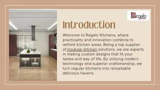 Modular Kitchen | Regalo Kitchens