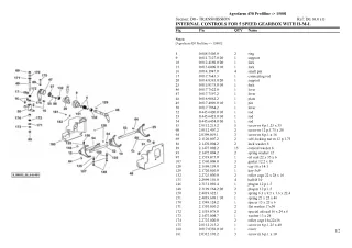 Deutz Fahr agrofarm 430 profiline Tier 3 Tractor Parts Catalogue Manual Instant Download (SN 15001 and up)