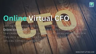 Best Online Virtual CFO by StartupFino