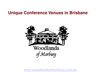 Unique Conference Venues in Brisbane