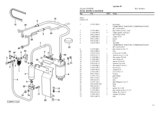 Deutz Fahr agrolux 60 Tractor Parts Catalogue Manual Instant Download