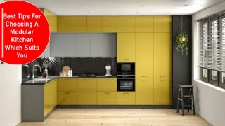 Best Tips For Choosing A Modular Kitchen Which Suits You