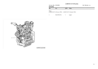 Deutz Fahr agroplus f 65 keyline Tractor Parts Catalogue Manual Instant Download