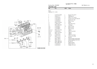 Deutz Fahr agroplus f 75 Tractor Parts Catalogue Manual Instant Download (SN 3001 and up)