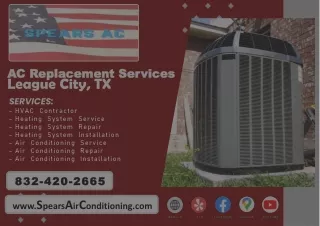 AC Replacement Services League City, TX