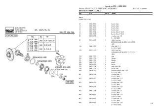 Deutz Fahr agrotron 150 Tractor Parts Catalogue Manual Instant Download