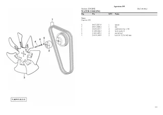 Deutz Fahr agrotron 195 Tractor Parts Catalogue Manual Instant Download