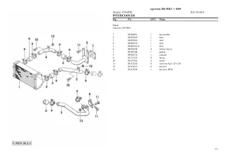 Deutz Fahr agrotron 200 mk3 Tractor Parts Catalogue Manual Instant Download