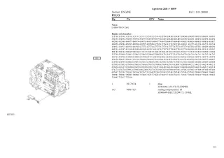 Deutz Fahr agrotron 260 Tractor Parts Catalogue Manual Instant Download