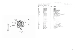 Deutz Fahr agrotron k 110 Tractor Parts Catalogue Manual Instant Download