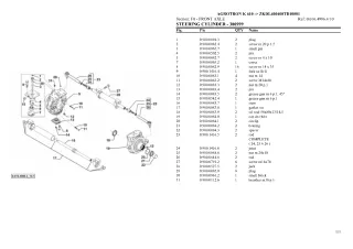 Deutz Fahr agrotron k 610 Tier 3 Tractor Parts Catalogue Manual Instant Download (SN zkdl400400td10001 and up)