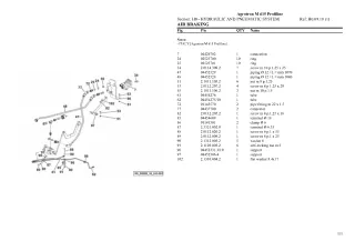 Deutz Fahr agrotron m 615 profiline Tractor Parts Catalogue Manual Instant Download