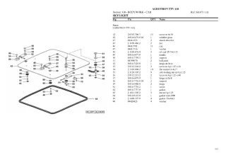 Deutz Fahr agrotron ttv 410 Tier 3 Tractor Parts Catalogue Manual Instant Download