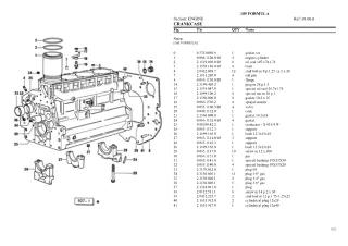 Lamborghini 105 formula Parts Catalogue Manual Instant Download