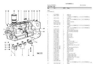 Lamborghini 115 formula Parts Catalogue Manual Instant Download