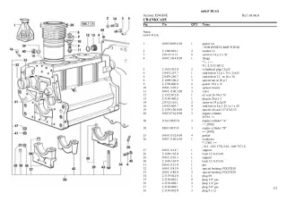 Lamborghini 660-f plus Tractor Parts Catalogue Manual Instant Download