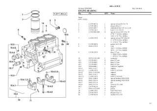 Lamborghini 660-s agile Tractor Parts Catalogue Manual Instant Download