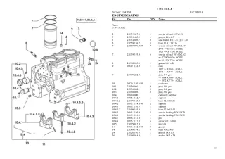 Lamborghini 770-s agile Tractor Parts Catalogue Manual Instant Download